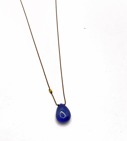 MARGARET SOLOW | Sapphire 18K Gold Necklace