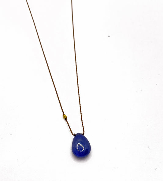 MARGARET SOLOW | Sapphire 18K Gold Necklace