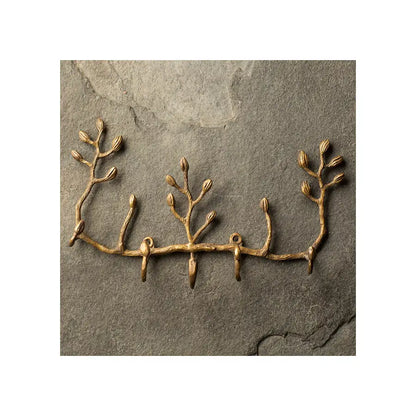 Antiqued Brass Key Holder