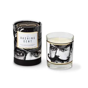 The Dashing Gent Glass Luxury Scented Candle