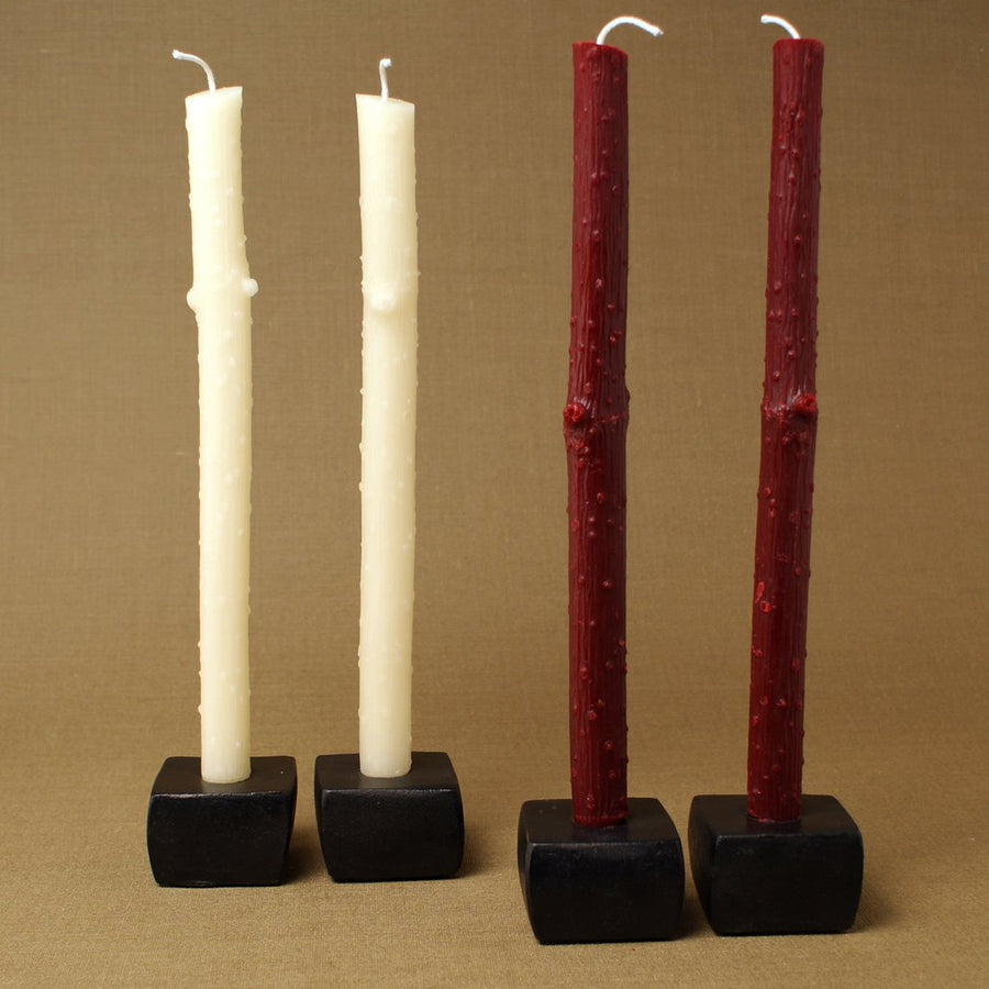 Cast Iron Tapered Candle Holders