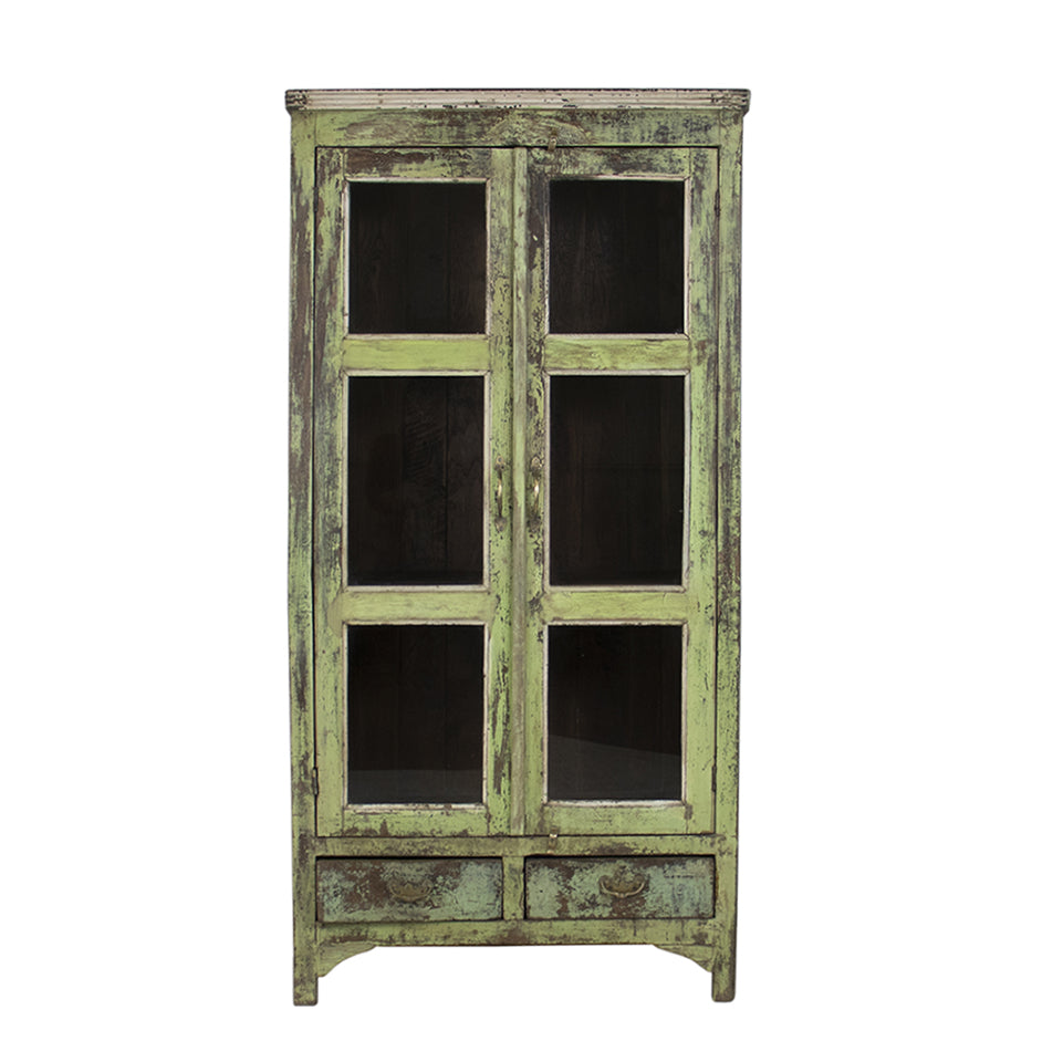 Vintage Teak Cabinet w/ Original Patina, Small