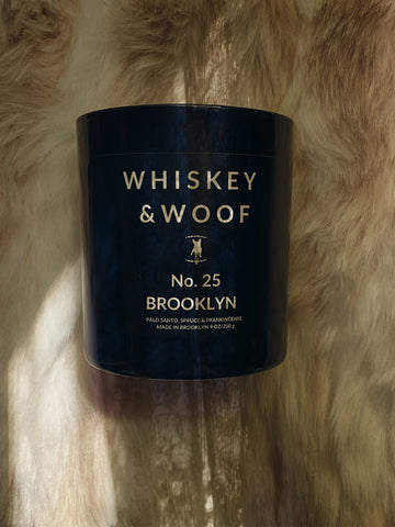 Whiskey and Woof Candles 9 oz