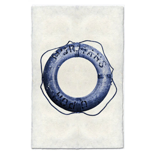 Life Ring #1, Blue