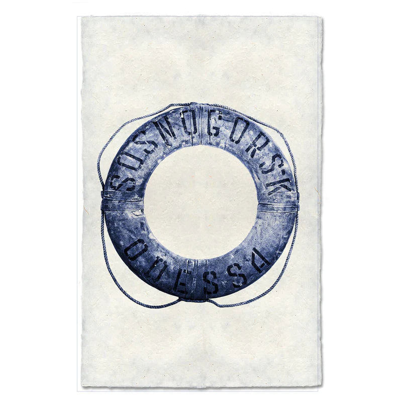 Life Ring #2, Blue