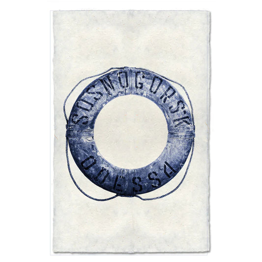 Life Ring #2, Blue