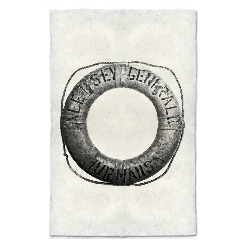 Life Ring #3, B&W