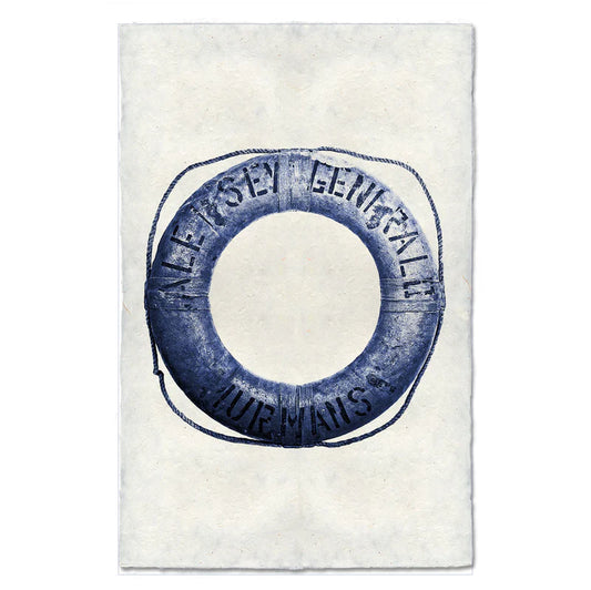 Life Ring #3, Blue