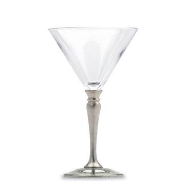 Match Pewter | Crystal Martini Glass