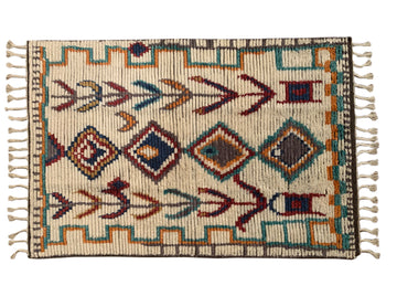 Handmade Moroccan Rug 4'x6'