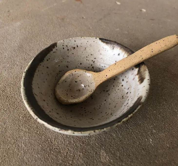 Gina DeSantis Luna Spoon and Spice Bowl Set