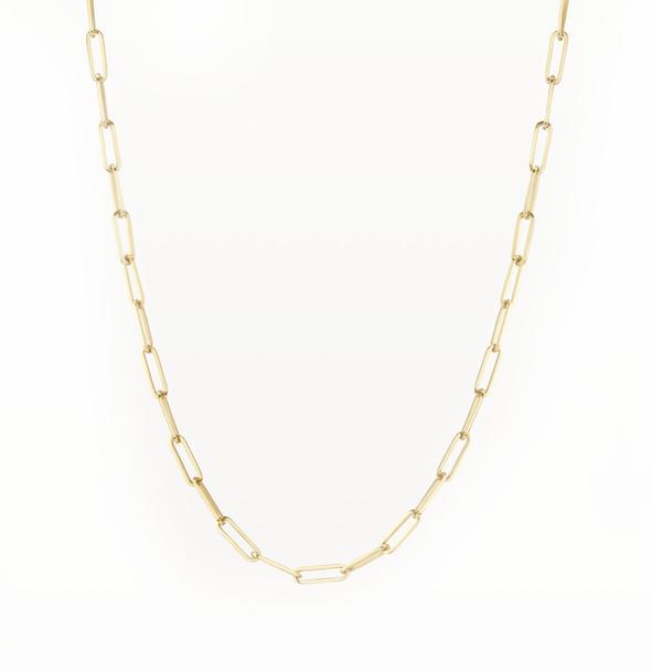 Selah Vie NYC | Thin Paperclip Chain